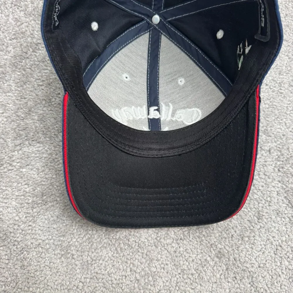 Callaway Tour Authentic Big Bertha Odyssey XR Golf Hat Mens Navy Blue Adjustable